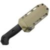 Kydex Sheath fits Ka-Bar Becker BK2 and BK22 with Tension Adjustment (FDE) view 3