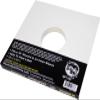 (100) 10" Record Jackets - White (Glossy Finish) - with Hole view 3