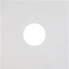 (100) 10" Record Jackets - White (Glossy Finish) - with Hole view 4