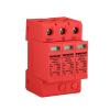 Wengart DC 1000V Surge Protective Device (SPD), 3-Pole 20-40kA Lightning Arrester, Photovoltaic Surge Protector for Solar PV System & Off-Grid Power, 36mm DIN Rail Mount, Modular Replacement Design view 1