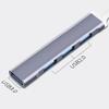 RMENST USB Hub, 4 Port USB 3.0 Hub, USB Adapter Station, Portable Data Hub Applicable for Notebook PC, USB Splitter (Color : A) view 3
