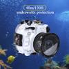 Seafrogs 40M/130FT Underwater Camera housing Waterproof case for Fujifilm X-T3, w/Zoom Gears for XC16-50mm, XF18-55mm (White) view 4