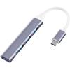 RMENST USB Hub, 4 Port USB 3.0 Hub, USB Adapter Station, Portable Data Hub Applicable for Notebook PC, USB Splitter (Color : B) view 1