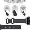 Compatible with SKG V7 Pro Band, Lamshaw New Soft Silicone Sport Replacement Straps Compatible for SKG V7 Pro/ENOMIR ID208BT 1.7 Smart Watch/Aeac 1.7" Smartwatch ID208/ENGERWALL ID208BT/Konitee view 2