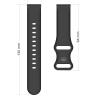 Compatible with SKG V7 Pro Band, Lamshaw New Soft Silicone Sport Replacement Straps Compatible for SKG V7 Pro/ENOMIR ID208BT 1.7 Smart Watch/Aeac 1.7" Smartwatch ID208/ENGERWALL ID208BT/Konitee view 4