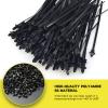 120Pcs Universal Push Mount Cable Zip Tie 4 Most Sizes, Nylon Self Locking Cable Strap for Engine Bay Wire Harness Restraint Ties, Compatible with Cars Boat Polaris UTV Side By Side Jeep Wrangler view 3