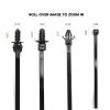 120Pcs Universal Push Mount Cable Zip Tie 4 Most Sizes, Nylon Self Locking Cable Strap for Engine Bay Wire Harness Restraint Ties, Compatible with Cars Boat Polaris UTV Side By Side Jeep Wrangler view 4