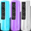 3 Pack Case Compatible with Samsung Smart TV Remote Control 2021/2022, Cover for Solar Cell Remote BN59-01357 BN59-01385 BN59-01265A Universal Silicone Skin Sleeve Glow in The Dark view 1