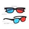 MAGICLULU 10 Pcs 3D Viewing Glasses 3 Red-Blue 3 for TV Cinema Films view 3