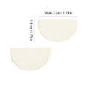 TRIFUTORO 2 Pack, High Magnification Power Stick On Bifocal Lenses Reusable Reader Adhesive Sticker Reading Sunglass Glasses (Clear, 5.5, multiplier_x) view 4