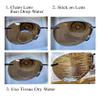 2 Pack, High Magnification Power Stick On Bifocal Lenses Reusable Reader Adhesive Sticker Reading Sunglass Glasses (Clear, 6.0, Multiplier_x) view 2