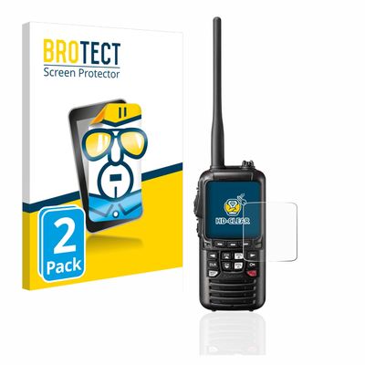brotect 2-Pack Screen Protector Compatible with Standard Horizon HX890 - HD-Clear Protection Film
