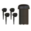 Furrion Aurora Veranda Series Outdoor Landscape Speaker System - Waterproof 4.1 Channel with 4 100W Satellite Speakers and 10 150w Subwoofer- for Patios, Decks and Gardens view 1