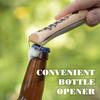 Opinel No. 10 Stainless Steel Corkscrew Wine and Cheese Folding Knife, Integrated Corkscrew + Bottle Opener, Beechwood Handle - Picnic Pocket Knife Made in France (Updated Version) view 4