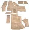 Cobalt Boat Snap-in Carpet 406539 | A26 Beige 11-Piece (Kit) view 1