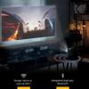 KODAK FLIK HD9 Smart Projector | Mini Black Portable Indoor & Outdoor Movie with Android TV Streaming Apps, Wi-Fi and Bluetooth, Built-In Speakers & Voice Remote | FHD 1080p for Screens Up to 120 view 4