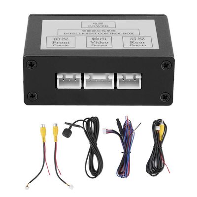 Smart Car Parking Camera Converter Front Rear View Video Switch Channel Control Box Adapter Vehicle Amplifier Holders for of Applications Suitable for Vehicles with mon