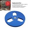 1/4 7 Inch Empty Reel, 3 Hole Universal Open Reel Takeup Reel, Aluminum Alloy Opening Machine Part Takeup Reel, for TEAC 1/4 inch Tape (Blue) view 3