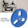 1/4 7 Inch Empty Reel, 3 Hole Universal Open Reel Takeup Reel, Aluminum Alloy Opening Machine Part Takeup Reel, for TEAC 1/4 inch Tape (Blue) view 4