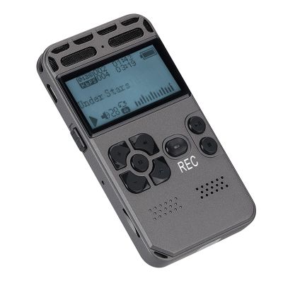DAGIJIRD Rechargeable LCD Digital Diaplay USB Audio Sound Voice Recorder MP3 Player