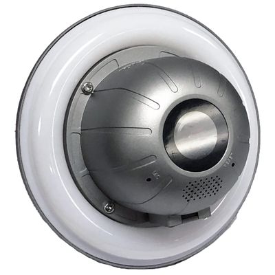 Zeus CCTV Floodlight Camera 1080p HD Wi-Fi Indoor/Outdoor Water Resistant Night Vision E26 LED Security Cam (2023 - Model 2)