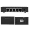 100-240V 5-Port SPOE VLAN Injector 5 Port Fast 10/100/1000Mbps Managed Switch Long Range Switch (US Plug) view 2
