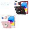 (2 Pack) Miesherk Stock Case for iPad 10th Generation 10.9 inch 2022 Red + Pink view 1