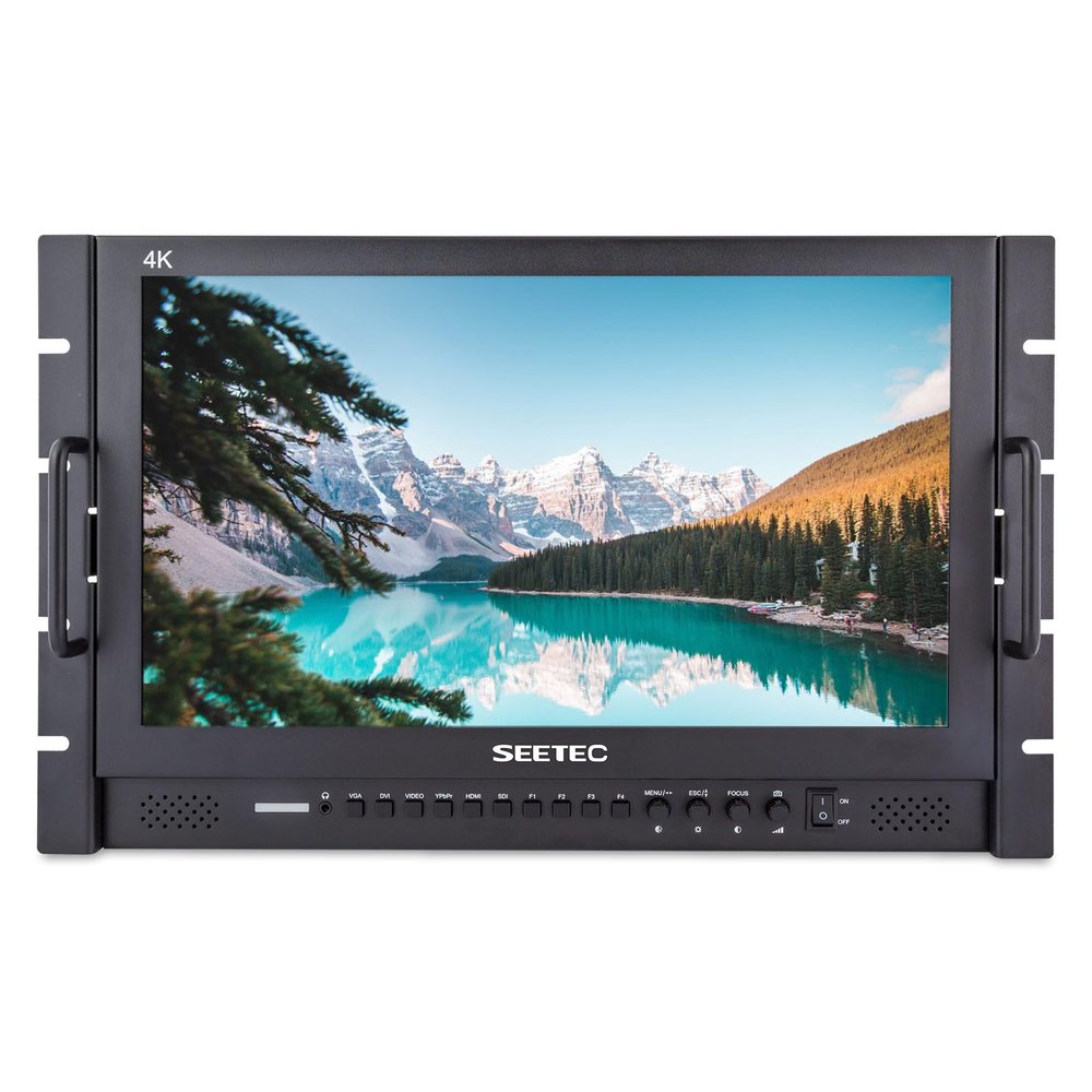 SEETEC 4K173-9HSD-RM 17.3" Rack Mount Broadcast LCD Monitor with 19201080 3G-SDI HDMI AV YPbPr