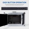 SEETEC 17.3 Inch Video Production Monitor 4K Broadcast Monitor Ultra UHD 1920x1080 LCD Screen 16:9 Carry-on Alu Housing with SDI HDMI YPbPr DVI AV for Camera Wedding Sports Conference view 4