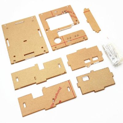 Acrylic Case Cover with Screws Copper Pillar for Mega328 Digital Transistor Tester