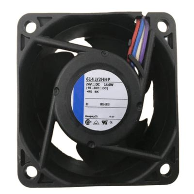 24V 614J/2HHP 760mA 14.6W 6032 Cooling Fan 4-Wire