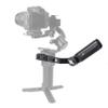 FocusFoto Sling Handgrip for DJI Ronin RS2/RSC2/RS3/RS3 Pro/RS3 Mini/RS4 PRO Gimbal Handheld Stabilizer, Aluminum Alloy 180 Adjustable Handle Grip with 1/4" 3/8" Cold Shoe Mount for Monitor Microphone view 1
