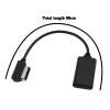 eMagTech Bluetooth MMI Adapter Replacement Compatible with Mercedes Benz E-Class S212/ W212/ A207/ C207/ C-Class W204/ S204 Music Interface Receiver 50cm view 4