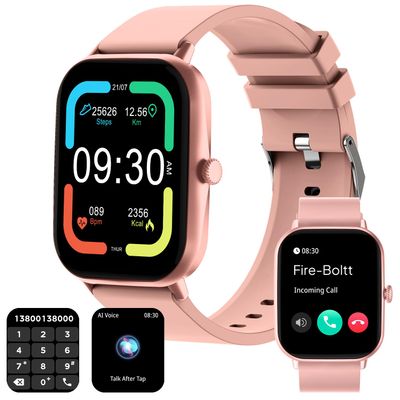 Fire-Boltt Ninja Call Pro Max 51.05mm (2.01 inch) Display Smart Watch, Bluetooth Calling, 120+ Sports Modes, Health Suite, Voice Assistance