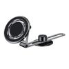Car Magnetic GPS Phone Holder for Tesla Metal Laptop Screen Side Mount Expansion Monitor Bracket for MackBook/iPhone Bracket (Black) view 1