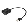 GINTOOYUN USB Audio Extractor Converter USB to Optical Spdif Toslink & 3.5mm Audio Adapter Converter for TV, PS5, PS4, PC, Laptop,Smartphone to Sound Box Amplifier or Home Theater view 1