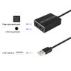 GINTOOYUN USB Audio Extractor Converter USB to Optical Spdif Toslink & 3.5mm Audio Adapter Converter for TV, PS5, PS4, PC, Laptop,Smartphone to Sound Box Amplifier or Home Theater view 2