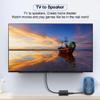 GINTOOYUN USB Audio Extractor Converter USB to Optical Spdif Toslink & 3.5mm Audio Adapter Converter for TV, PS5, PS4, PC, Laptop,Smartphone to Sound Box Amplifier or Home Theater view 3