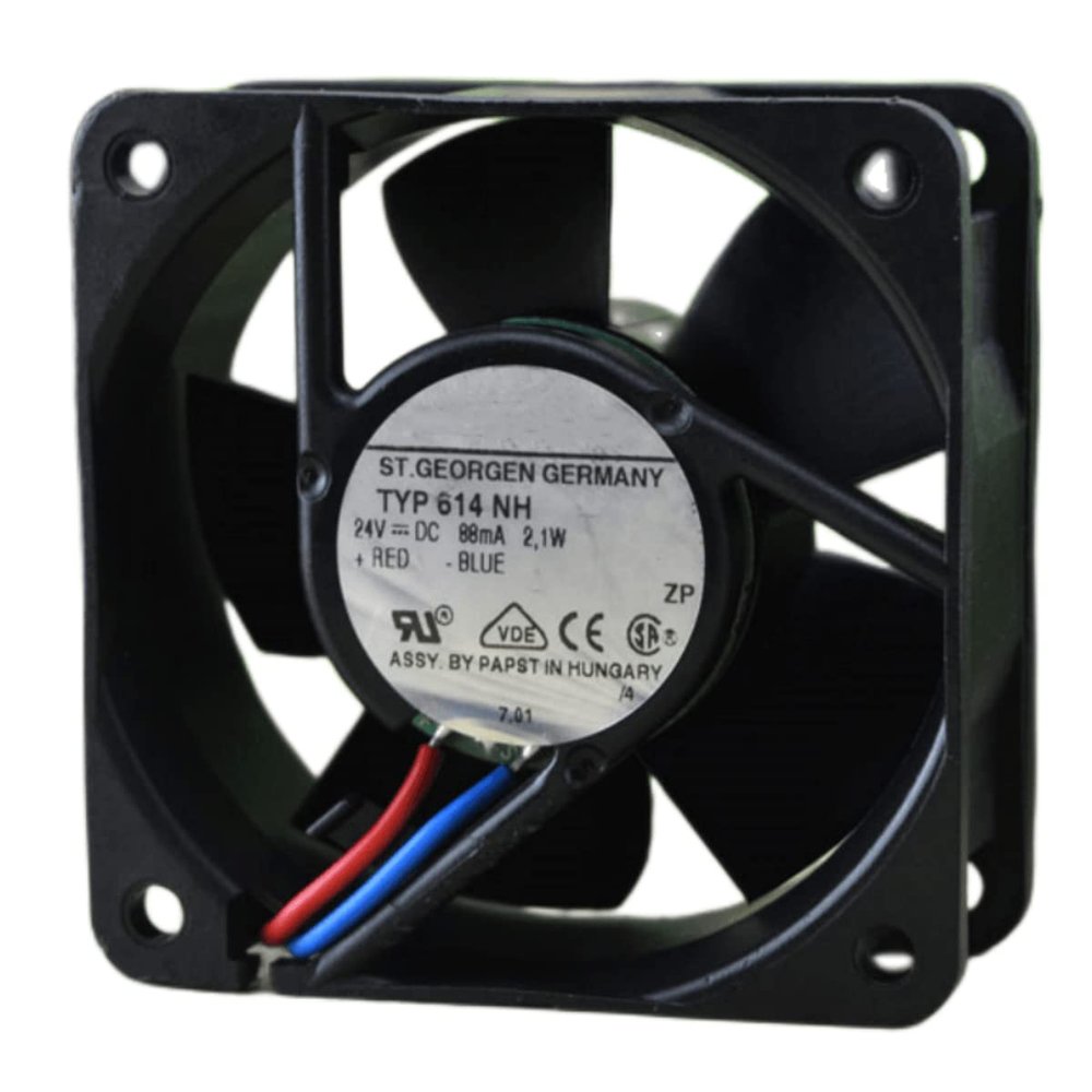 24V 614NH 88mA 2.1W 6025 Cooling Fan 2-Wire