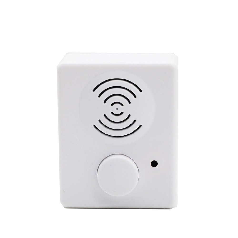XLW 16 Minutes Voice Recorder for Stuffed Animals,Voice Box for Recordable Presents Button Sound Box for Crafters, Hobbyists, School Presentations,Personalized Items,Christmas New Year Present -White