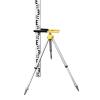 NeGoBok Adjustable Mini Tripod 46cm-60cm Total Station Prism Pole Clip Clamp Support Retractable Mini Pole Bracket Tower Ruler Support view 1