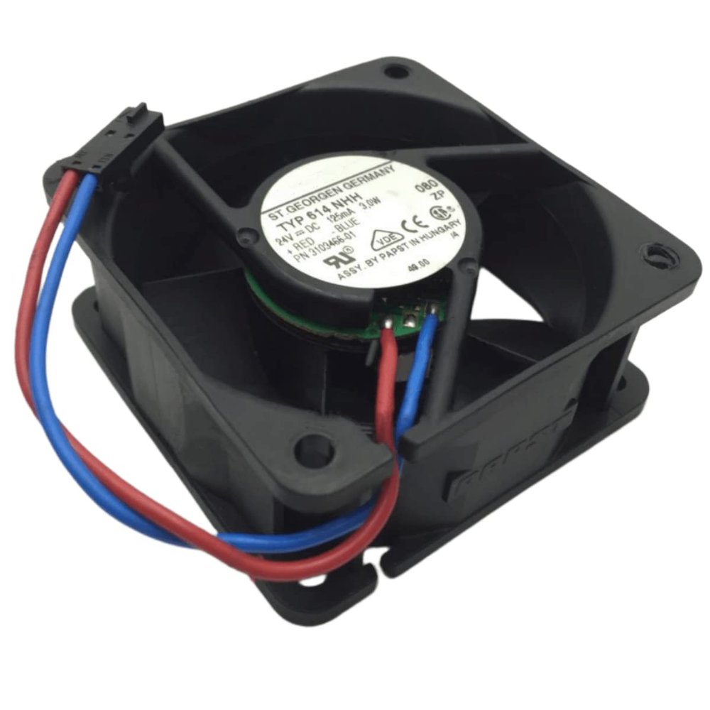 24V 614NHH 125mA 3.0W 6025 Cooling Fan 2-Wire