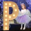 Mixifox Marquee Letters 4 Feet Tall, 4FT Large Light up Letters P, Big Sign P with Warm White Light for Prom Birthday Wedding Proposal Engagement Graduation Party Backdrop Decorations view 1