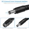 DC Power Extension Cable 100ft, 12V DC Extension Cord 2.1mm x 5.5mm Male to Female Power Cord for CCTV Security Camera, Power Supply, IP Network Camera, Dvr Standalone view 3