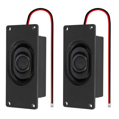 2Pcs Audio Speaker 3 Watt 8 Ohm Speaker 8ohm 3W Loundspeaker JST-PH2.0 Interface Speaker for Small Electronic Projects Advertising Machines LCD TV Monitors