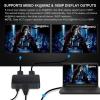 HDMI Splitter 1in 2 Out 4K 60Hz HDMI Switcher UHD HDMI 2.0 1X2 Splitter for Laptop TV Game Console view 2