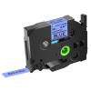 KCMYTONER 1 Pack Compatible for P-Touch TZE531 TZE-531 12mm 0.47 Black on Blue Laminated Label Tape for PT-D200 PT-D200G PT-D210 PT-1090 PT-1190 PT-1230PC Label Maker Refills view 1