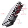 12V 240W Thermoelectric Cooler, Semiconductor Refrigeration Thermoelectric Peltier 4 Chips Cold Plate and 4 Cooling Fans for Cooling Test Bench, Flat Product view 3