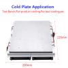 12V 240W Thermoelectric Cooler, Semiconductor Refrigeration Thermoelectric Peltier 4 Chips Cold Plate and 4 Cooling Fans for Cooling Test Bench, Flat Product view 4