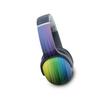 MightySkins Skin Compatible with Skullcandy Crusher Evo Wireless - Rainbow Streaks | Protective, Durable, and Unique Vinyl Decal wrap Cover | Easy to Apply | Made in The USA view 1